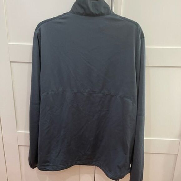 Nike Golf Windbreaker Men's Size M 1/4 Zip Pullover Green Blue Teal Long Sleeve - Picture 2 of 3